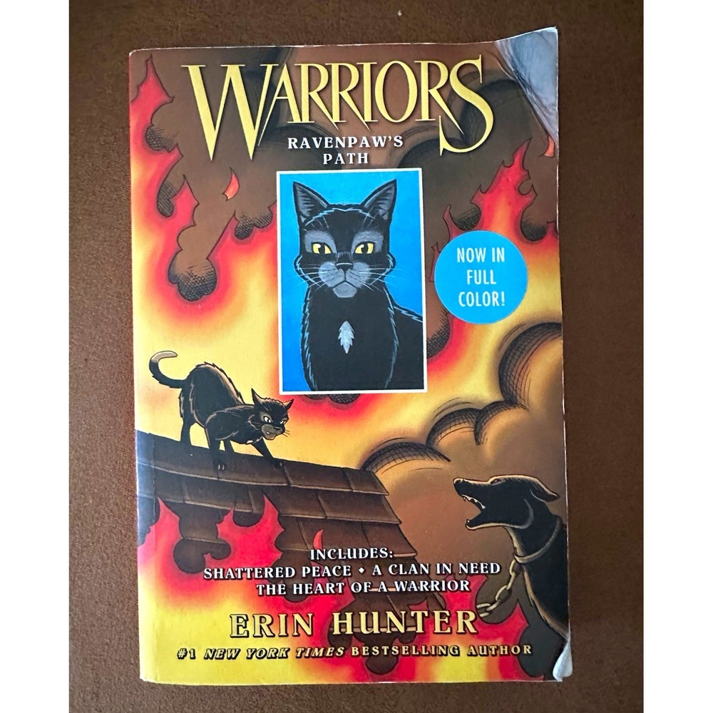 Warriors Ravenpaw's Path Full Color Graphic Novel TPB Erin Hunter 2017 Harper